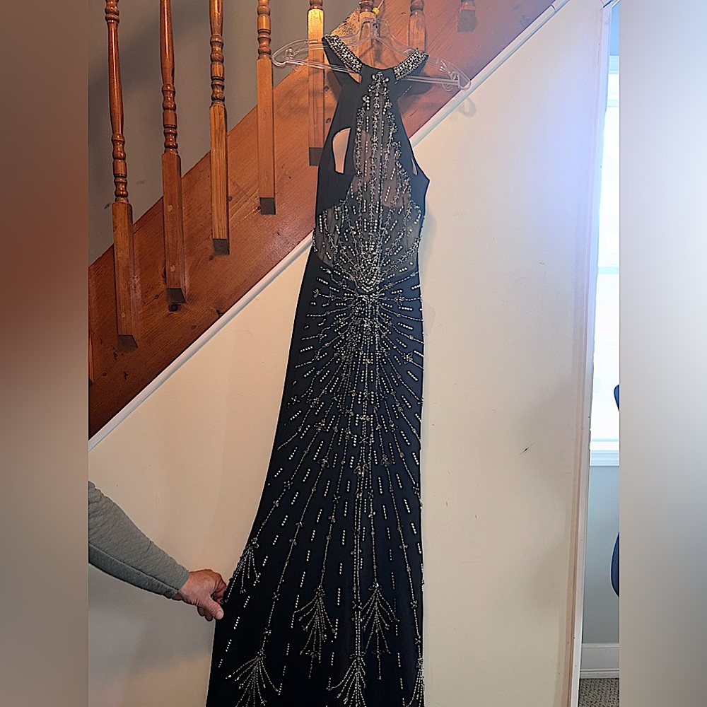 Alyce Prom Dress Size 6 Black